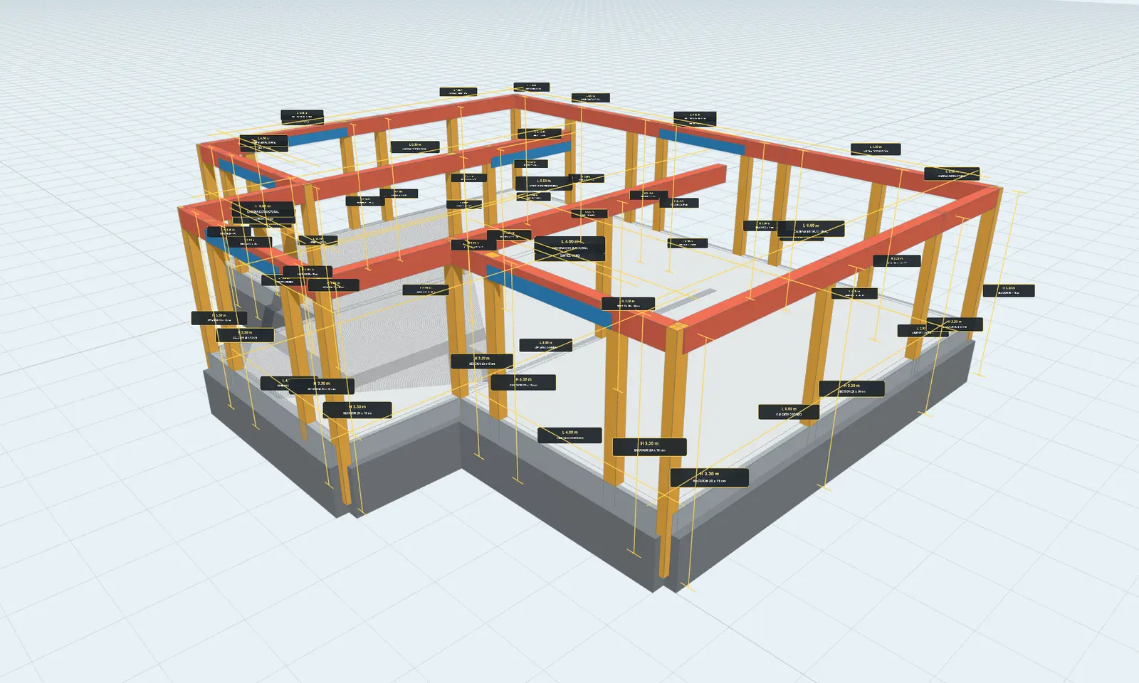 Tercera vista 3D
